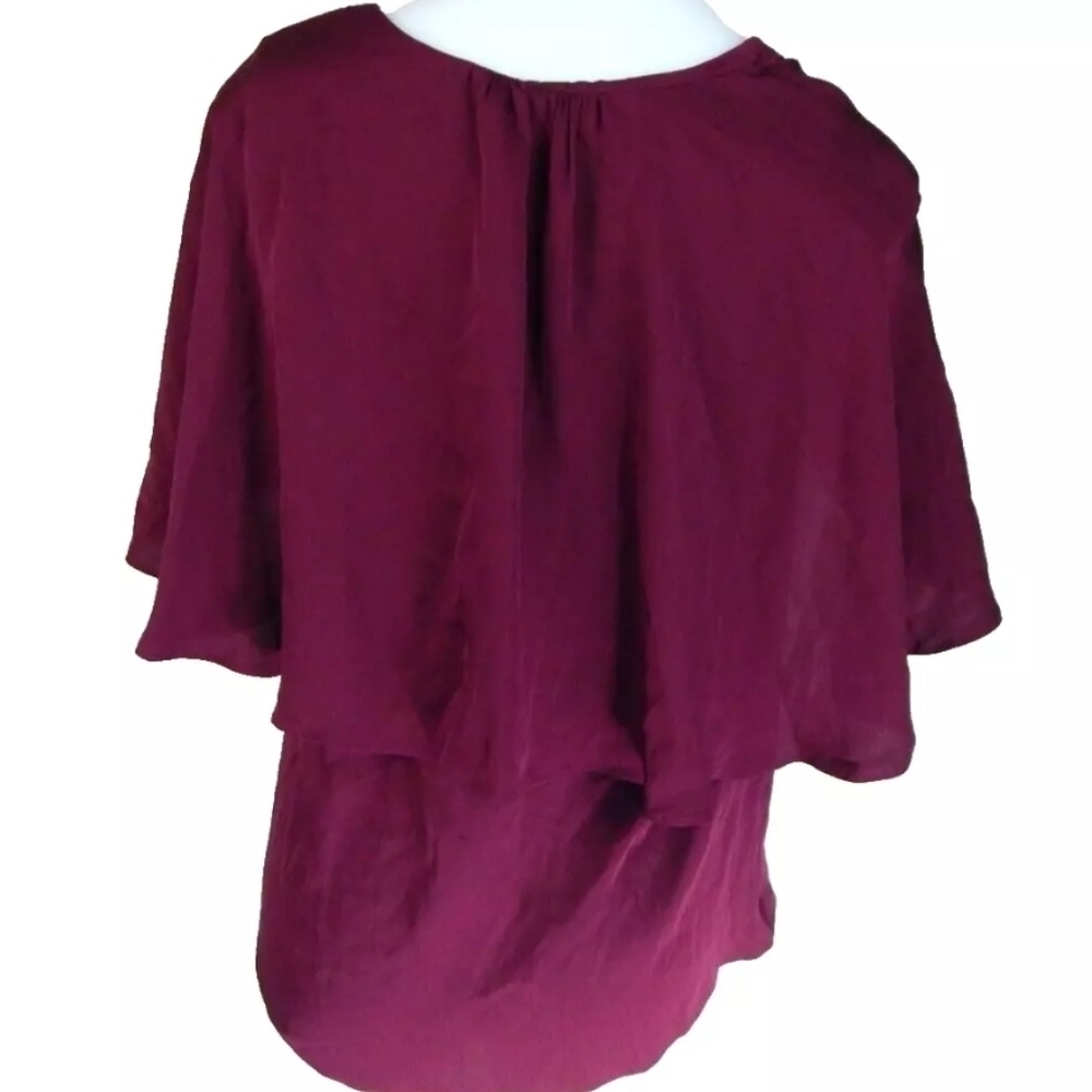 Milly Romy Cape Back Blouse - Picture 5 of 6